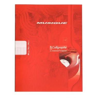 Cahier De Musique - 22 X 17 Cm - 48 Pages - - Cahiers De Musique - Education Musicale