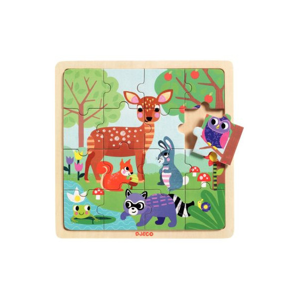 Puzzle en bois 100 pièces - Pionnières - Papeterie et librairie nature/Puzzles  enfant et bébé - Môme des bois