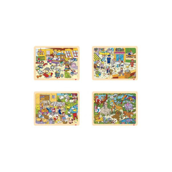 Cadre pour Puzzle 1000 Pièces - Blanc - 4,3 cm