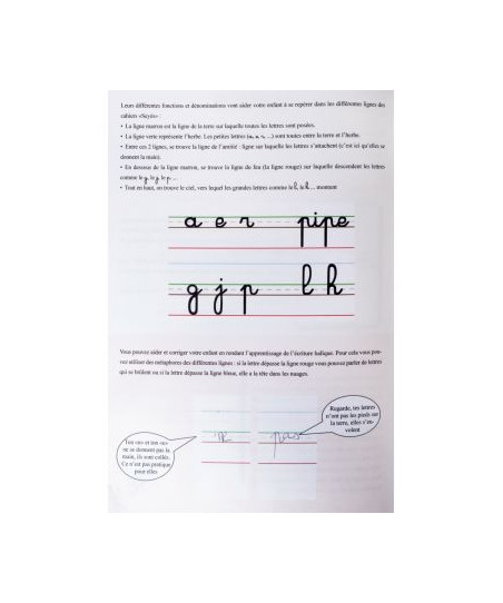 Cahier DYS Format A4, 46 Pages Interligne 5 Mm