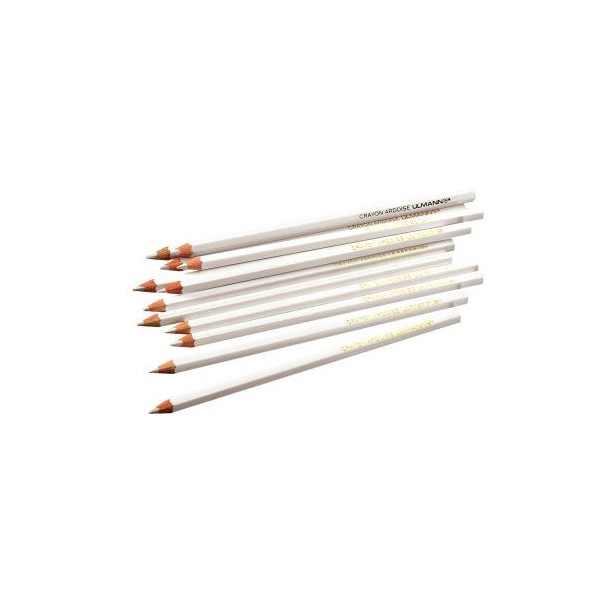 Pochette de douze crayons d'ardoise enrobés de bois