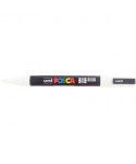 Marqueur Posca pointe fine conique PC3M blanc