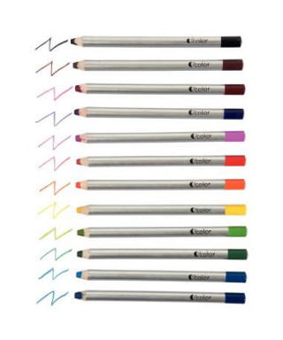 12 crayons fusain General's® - Pointe très douce, 6B
