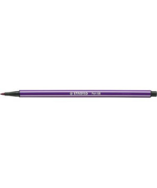 STABILO Feutre de dessin Pen 68 brush, ColorParade de 20 - Tout Le Scolaire