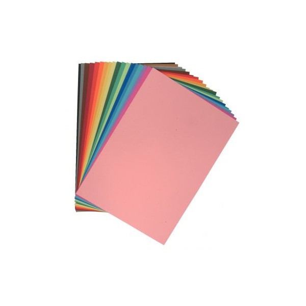 Rouleau de 24 feuilles de papier de soie 50 x 75 cm couleurs