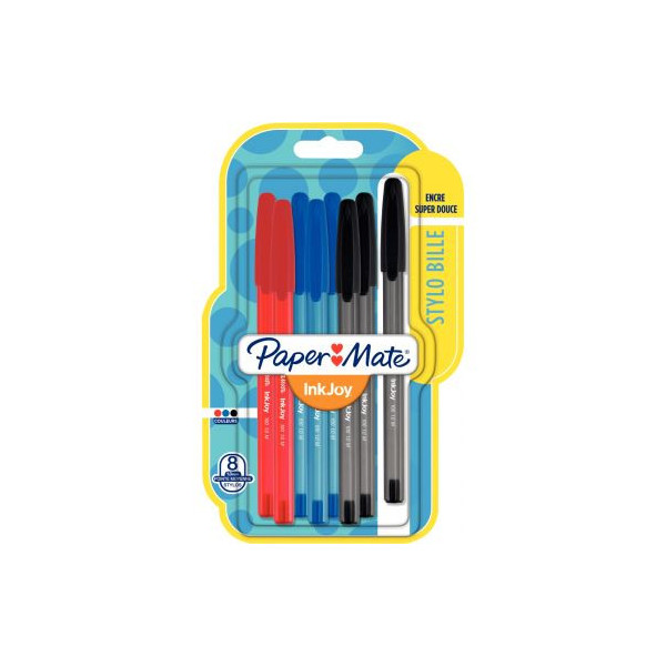 Recharges pour stylo roller Paper Mate gel effaçable Couleur Bleu
