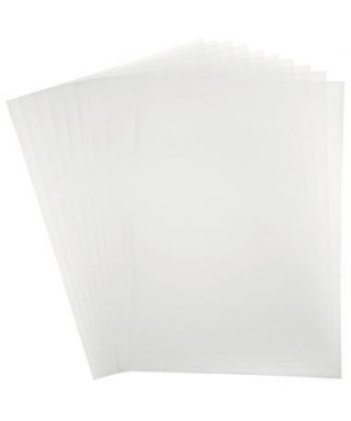 Pochette de 10 feuilles papier calque uni, 90 g 29,7x42 cm