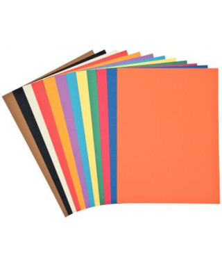 Pochette papier dessin couleur MI-TEINTES® NOIR A3 8 feuilles 160g/m²