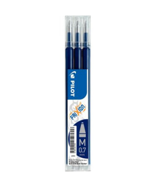 2 stylos roller PILOT Frixion effaçables bleu + 4 stickers de  personnalisation : Chez Rentreediscount Fournitures scolaires