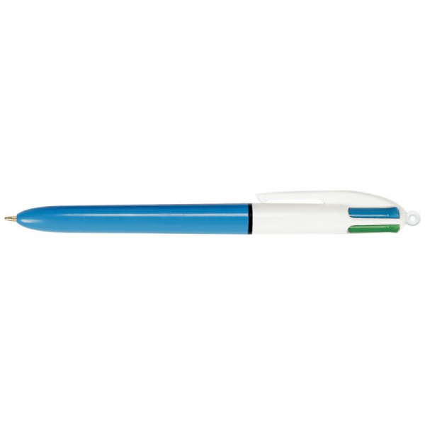 Recharge stylo bille Bic 4 couleurs - bleue