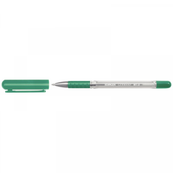 Bic stylo bille M10 Clic, pointe moyenne, 0,4 mm, vert