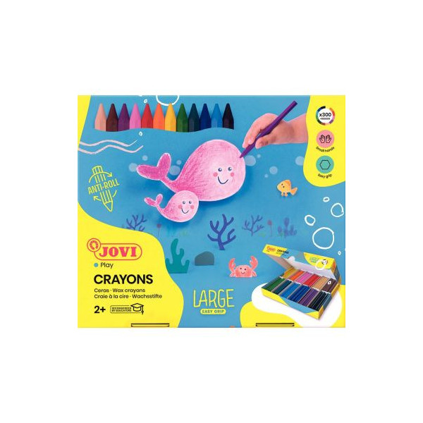 Crayons de couleur en bois 24 unités – Crayons pour enfants et adultes –  Forme hexagonale, plateau amovible, mine résistante 3 mm – Alpino – Zone  Affaire