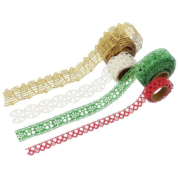 24 rouleaux Papier collant adhésif bricolage de fête de Noël artisanat ruban  adhesif - mousse adhesive petites fournitures - Cdiscount Beaux-Arts et  Loisirs créatifs