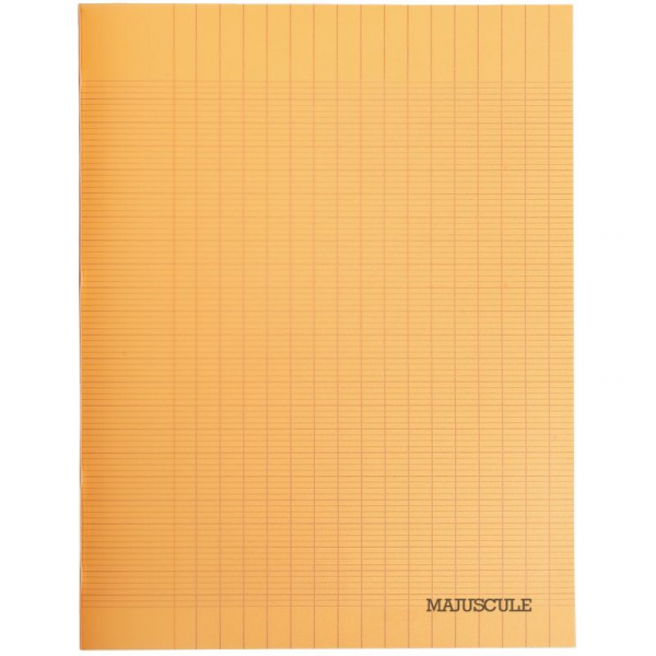 Cahier polypropylène 90g 96 pages seyes 17x22 cm - jaune