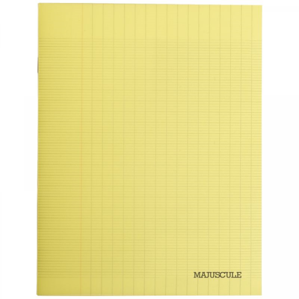 Cahier polypropylène 90g 32 pages seyes 17x22 cm - jaune