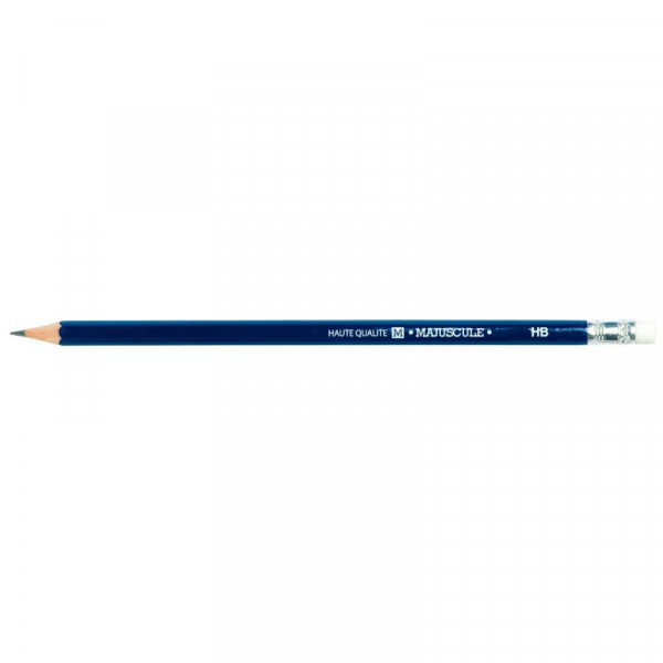 Gomme Crayons à Papier HB avec Gomme Intégrée - 8 unités - Couleurs