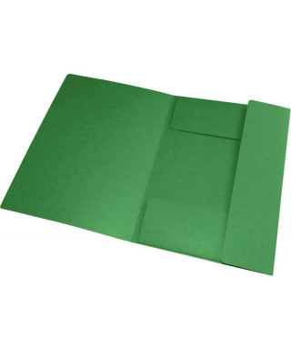 Oxford Top File+ chemise à élastique en carton A4 - vert Oxford