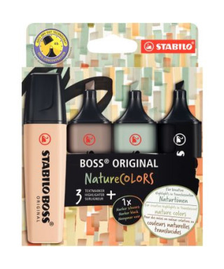STABILO BOSS Original surligneur fluo Limited Edition + support, Commandez  facilement en ligne