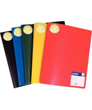 Carton de 30 protège-documents en polypropylène 40 vues, coloris assortis