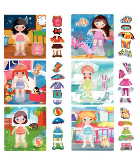 Mes 6 poupées Montessori
