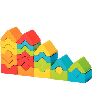 Pyramide Cubika multicolore