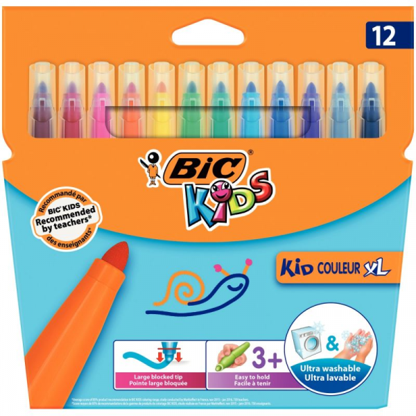 Bic Kids Couleur Baby Feutre de Coloriage Class Pack de 96