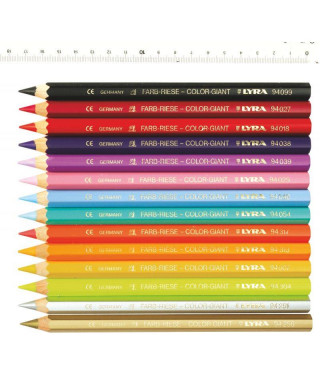 Pot 60 crayons de couleurs...