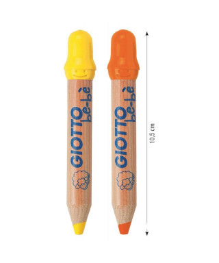 Schoolpack 36 crayons de couleurs maxi Bébé
