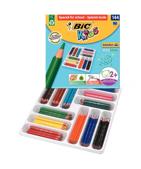 Classpack de 144 crayons de...