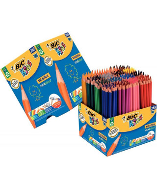 Classpack de 208 crayons de couleur Evolution dont 80 gratuits
