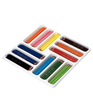 Crayons de couleurs : boîte de crayons couleurs - Creastore