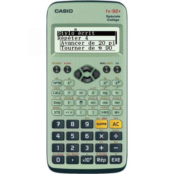 Calculatrice scientifique FX 92 Spéciale Collège - Calculatrices
