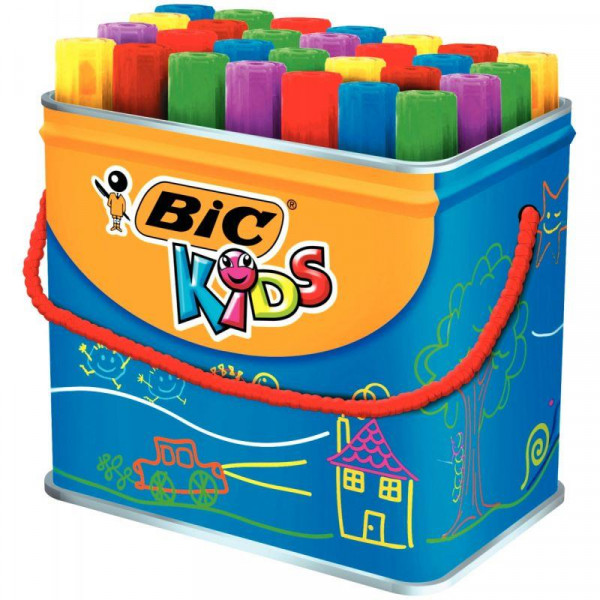 Pochette de 18 feutres de coloriage – KID Couleur – Bic Kids - Cmc