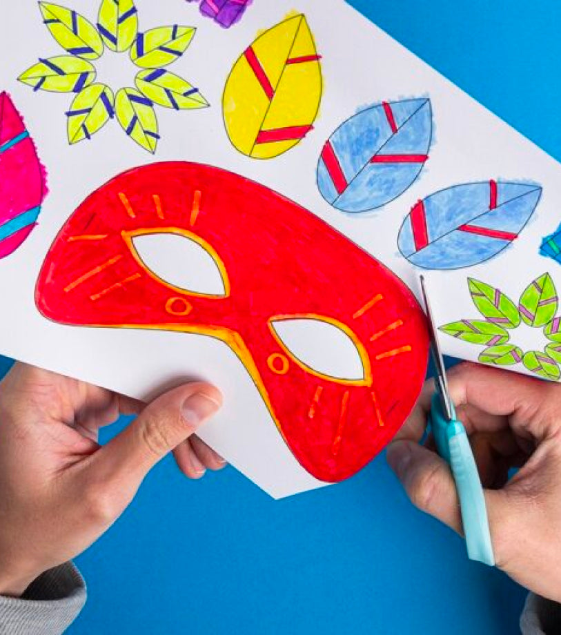 Quelles sont les astuces pour éviter que la peinture ne coule sur un masque en papier ? - Ma Rentrée Facile