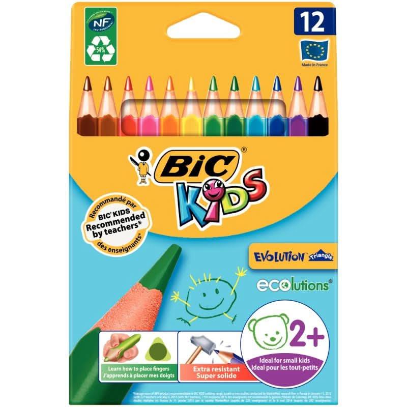 BIC KIDS COULEUR 12 - Ma Rentrée Facile