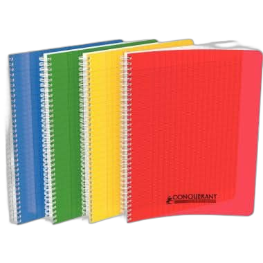 CAHIERS SPIRALE POLYPRO - Ma Rentrée Facile