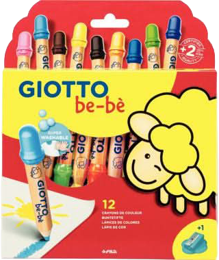 CRAYONS GIOTTO BEBE - Ma Rentrée Facile