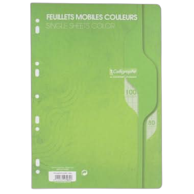 FEUILLES MOBILES PERFOREES - Ma Rentrée Facile