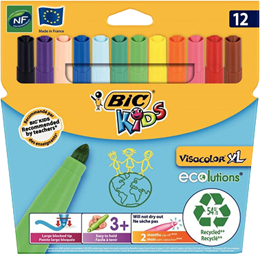 FEUTRES BIC VISACOLOR XL