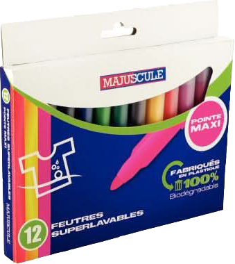 FEUTRES POINTE LARGE ET EXTRA LARGE