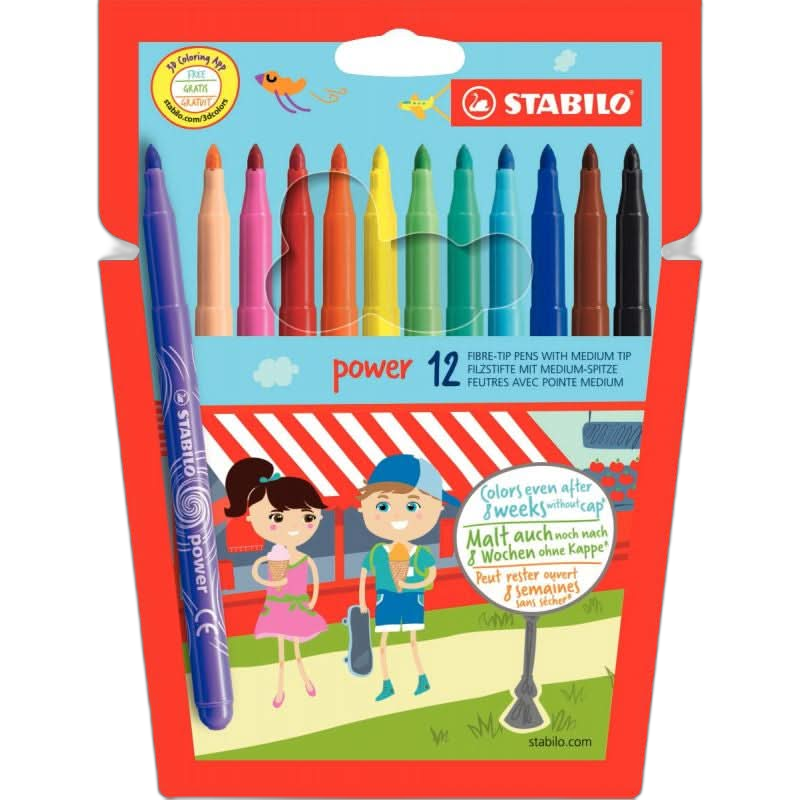 FEUTRES STABILO POWER