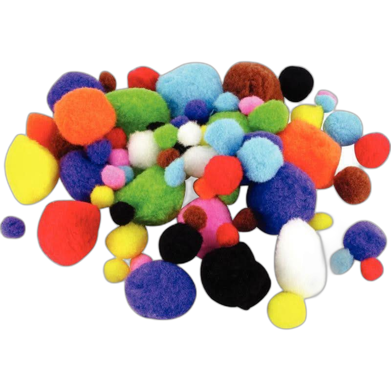 FILS CHENILLES ET POMPONS