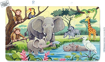 PUZZLES 2 PIECES A PUZZLES 20 PIECES