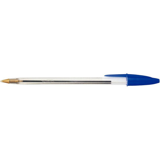 Stylo bille Bic Cristal pointe moyenne bleu - Ma Rentrée Facile