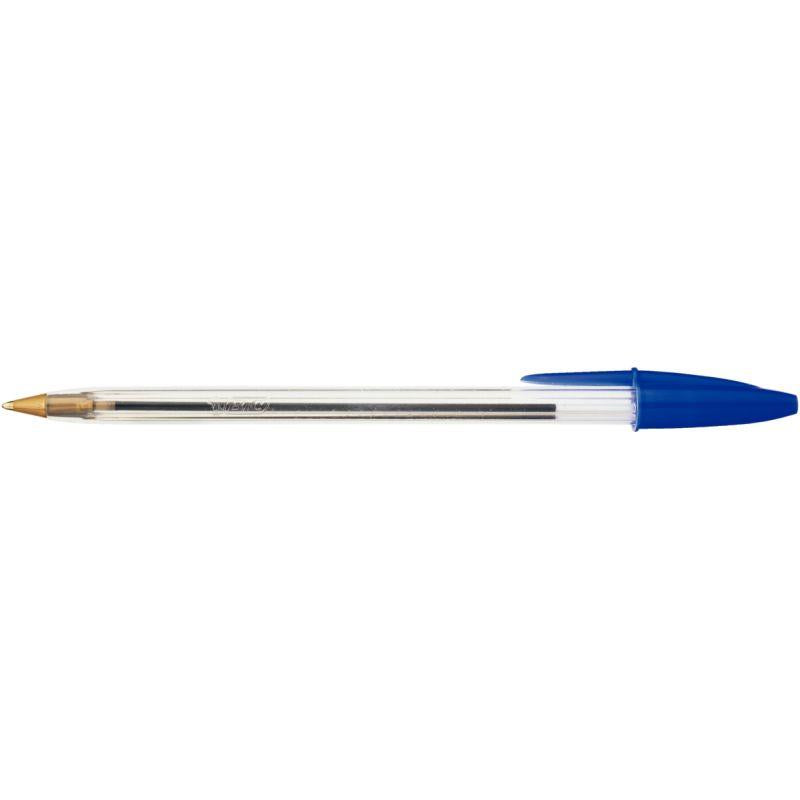 Stylo bille Bic Cristal pointe moyenne bleu - Ma Rentrée Facile