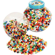 Pot de 2000 perles HAMA Maxi couleurs vives - Ma Rentrée Facile