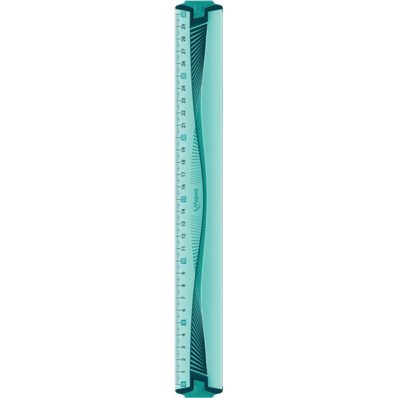 Règle plate 30cm incassable Maped Soft, coloris aléatoires - Ma Rentrée Facile