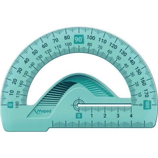 Rapporteur 180° 12cm incassable Maped Study - Ma Rentrée Facile