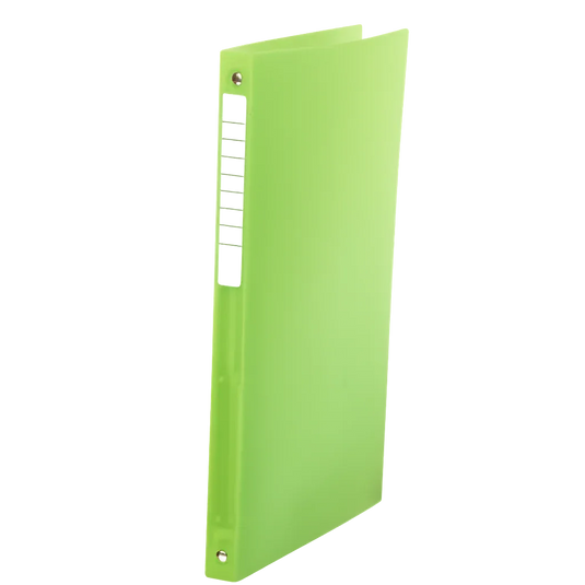 Classeur souple translucide Color Fresh, A4, dos 2 cm, vert - Ma Rentrée Facile