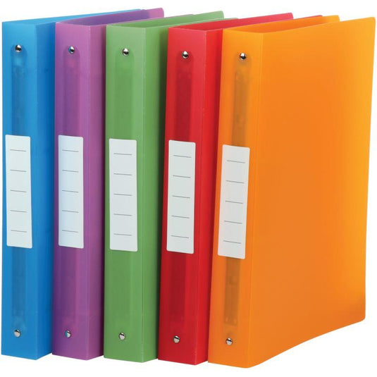 Classeur souple translucide Color Fresh, A4+, dos 4 cm, vert clair